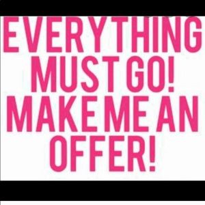 All reasonable offers are accepted !!!